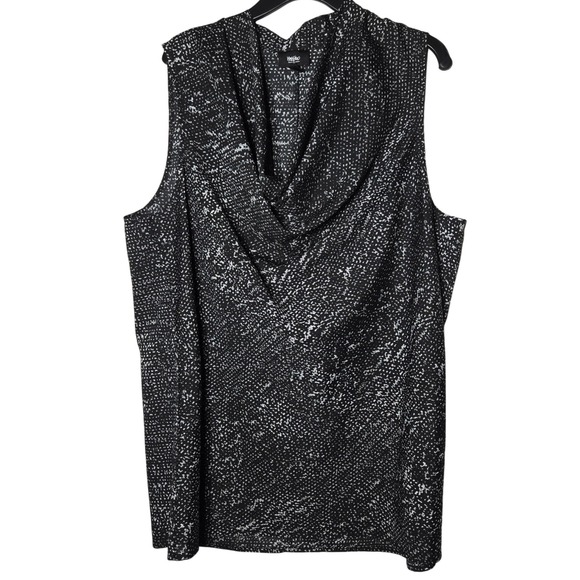 Mossimo Tops - Mossimo Cowl Neck Sleeveless Top XXL Office Y2K Dark Academia Career Capsule
